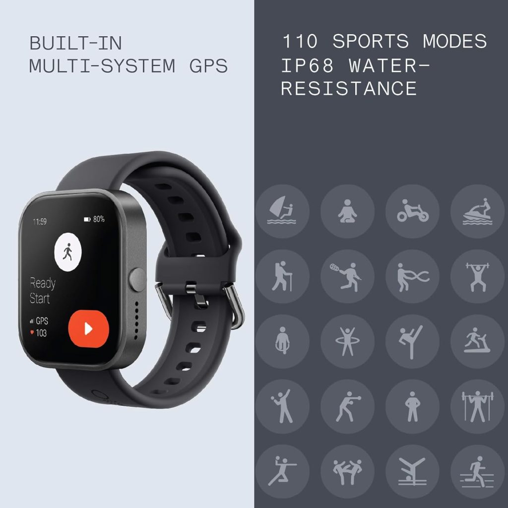 Buy CMF BY NOTHING Watch Pro Smartwatch Ash Grey from CMF BD at a low price in Bangladesh.